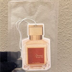 Baccarat Rouge 540 scented Air Freshener